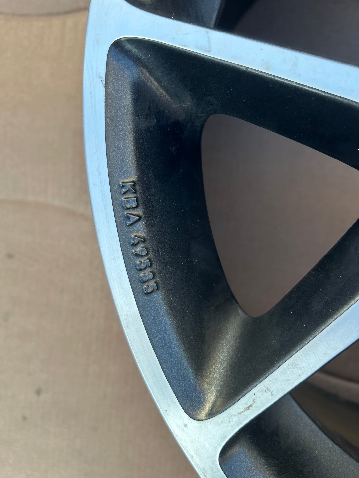 Felgen BBS 8 J x 18 Zoll Felgen Renault / Dacia schwarz / glanz