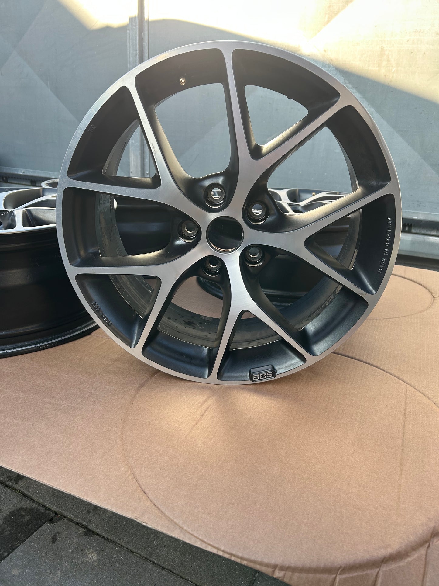 Felgen BBS 8 J x 18 Zoll Felgen Renault / Dacia schwarz / glanz
